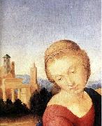 RAFFAELLO Sanzio, Madonna and Child with the Infant St John